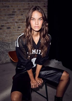 Lace football bluse Black HAUTE L\'AMITIÈ